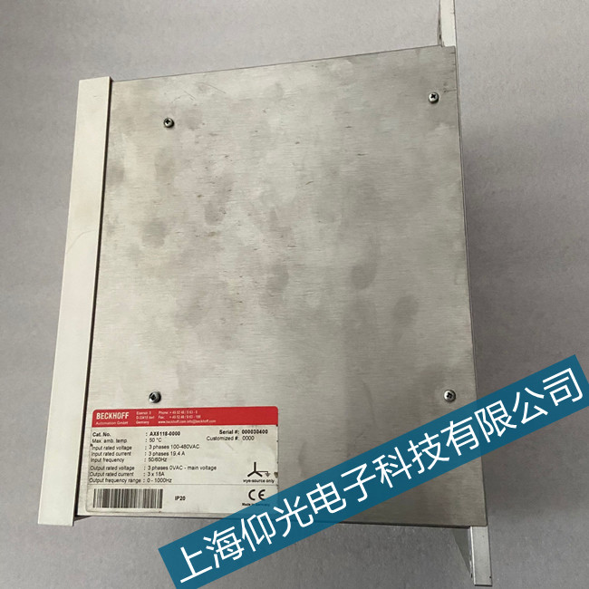 深圳倍福ax5118驅(qū)動器欠壓過熱故障怎么維修